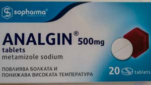 Anti-douleur Analgin